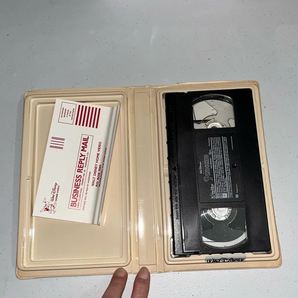 Disney’s Masterpiece Pinocchio 239 VHS Movie